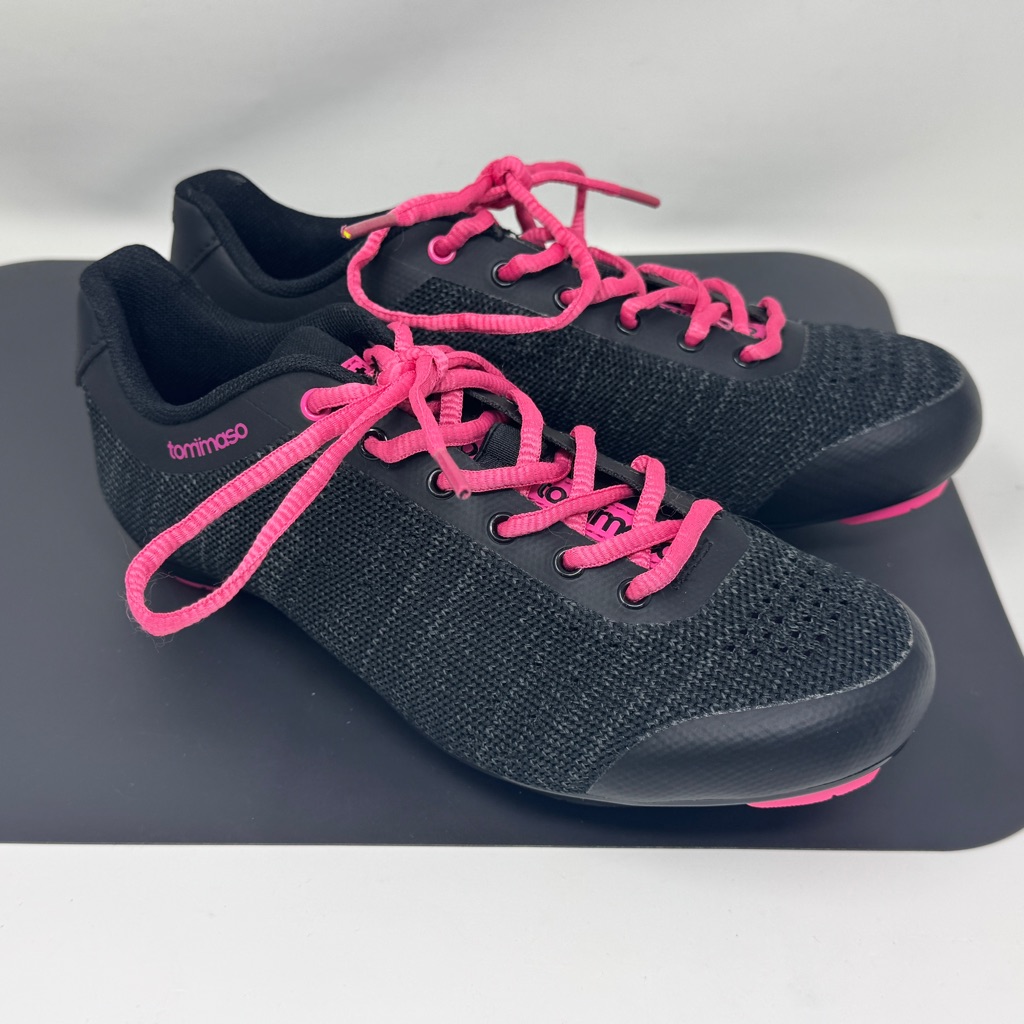 Tommaso Pista Aria Knit Cycling Shoes Size 7 Spd & Peloton Shoes For Indoor Bike
